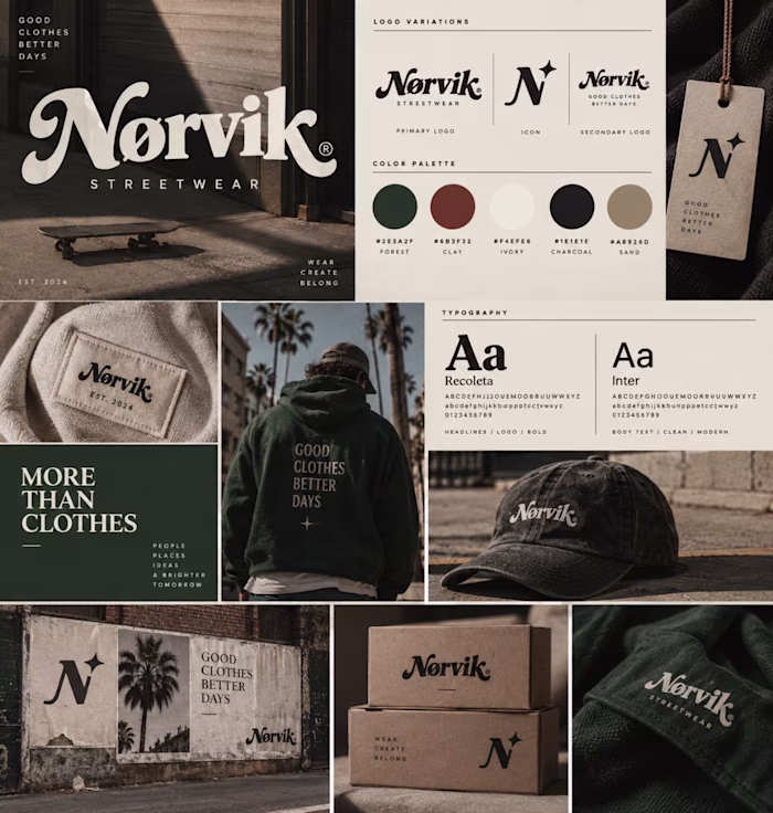 A conceptual brand identity project