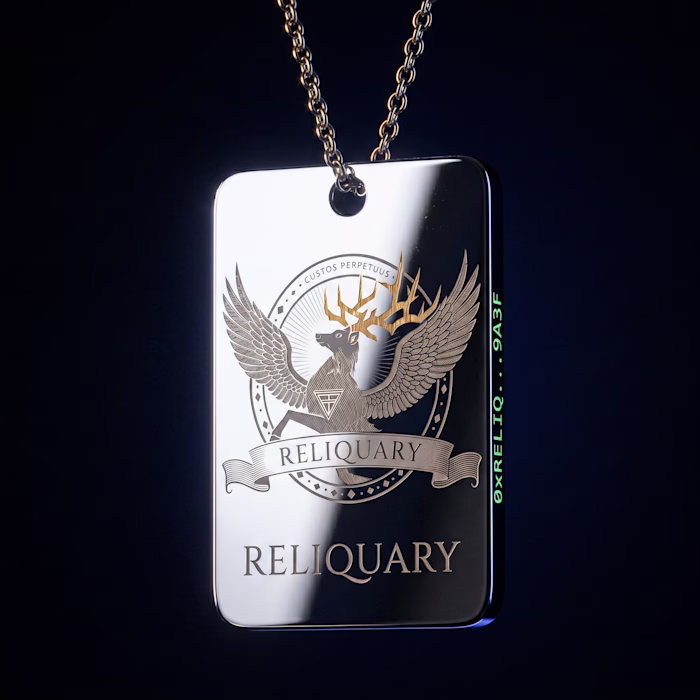 RELIQUARY: Ancient-Future Brand Identity Project
