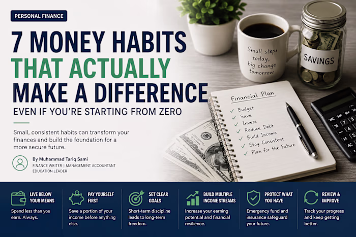 Simple money habits can create