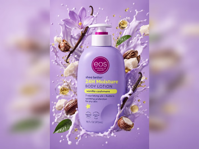 EOS Body Lotion — AI Commercial Campaign