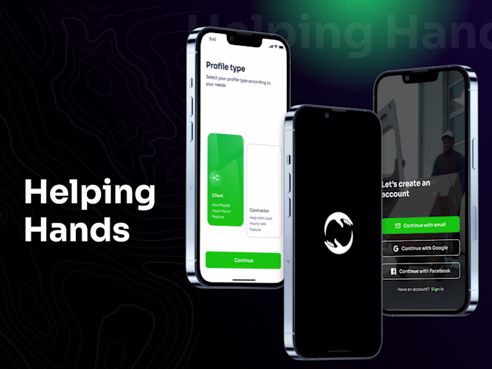 Helping Hands Mobile App :: Behance