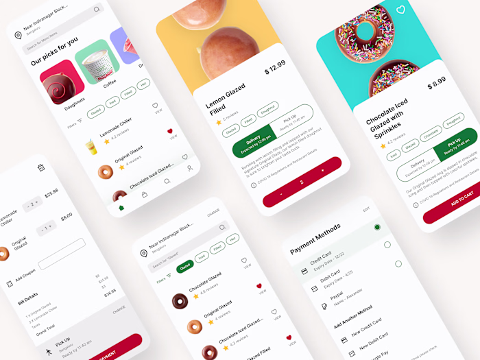 UI Design Case Study: Krispy Kreme App