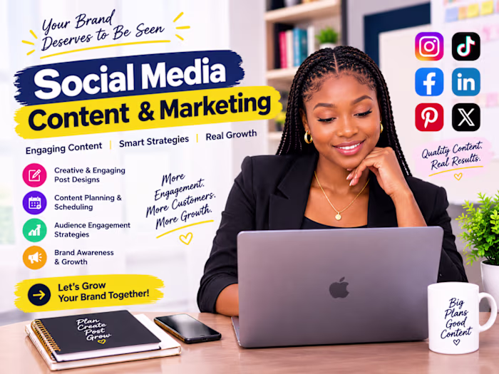 Social Media Content Creation and Marketing Strategy