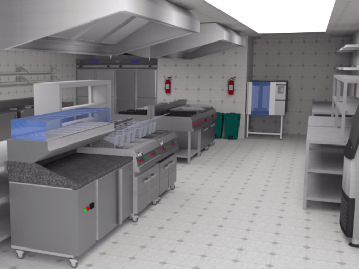 A well-designed restaurant kitchen ensures seamless operations
