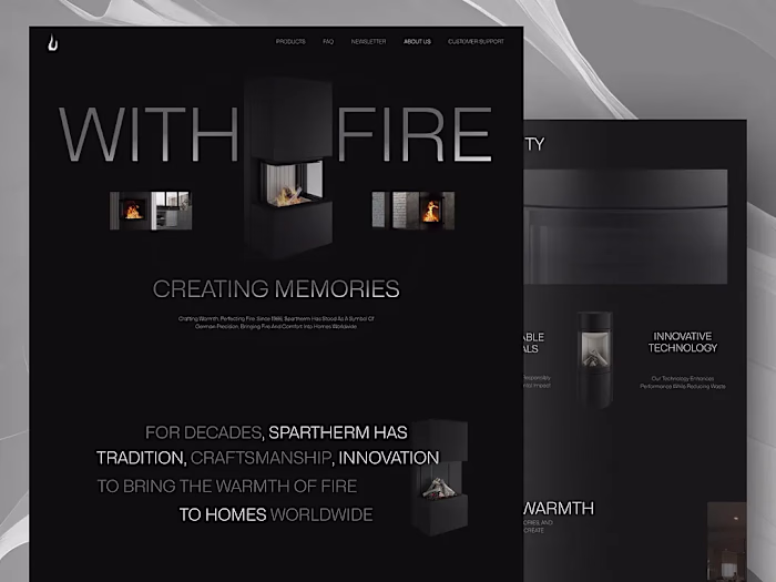 Wordpress -  Luxury Fireplace
