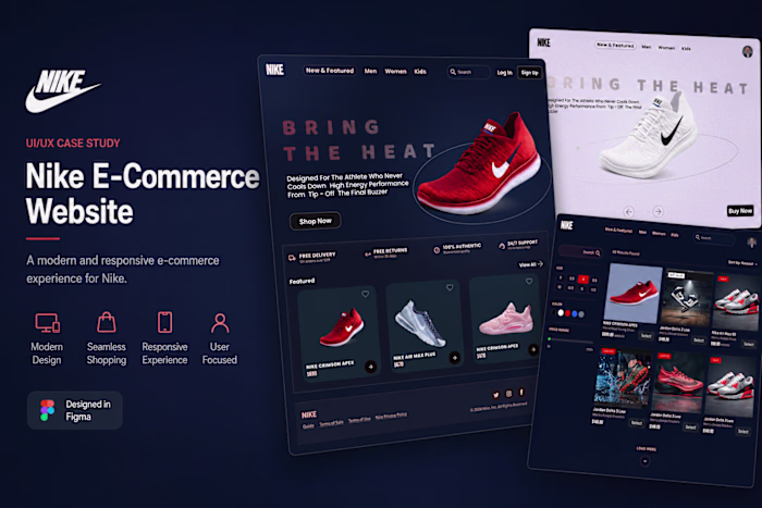 Nike Footwear E-Commerce Platform