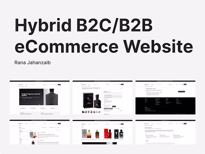 Hybrid B2B/B2C Store | Real-Time Architecture on Edge Infra