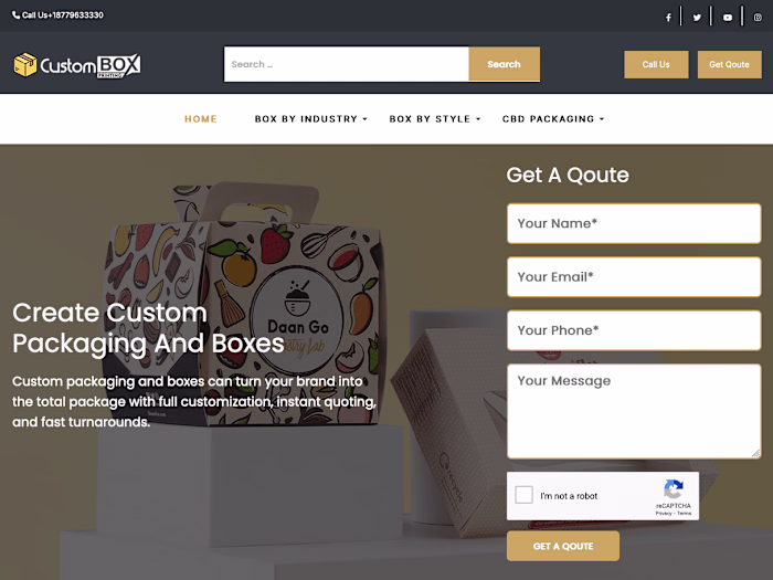 Custom Box Printing - Wholesale Custom Packaging and Printing