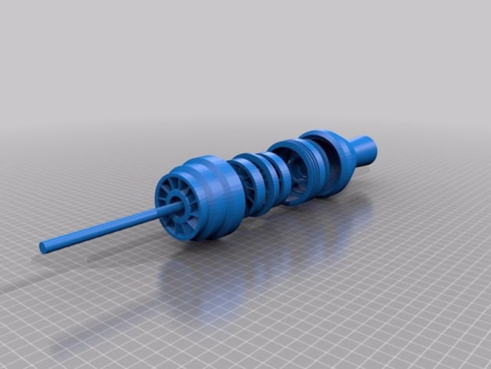 Vacuum cleaner powered spinning brush mount