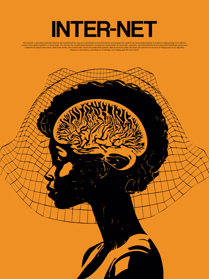 Poster design - Inter-net