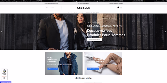 Complete development of a store on PrestaShop