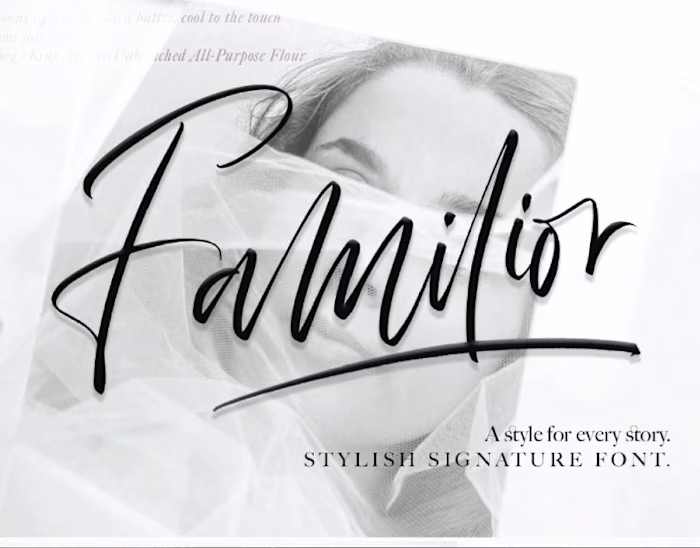 Designing Familior Font Family