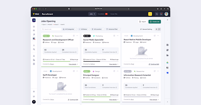 Tiimi: All-in-One HR Management Platform (Concept)