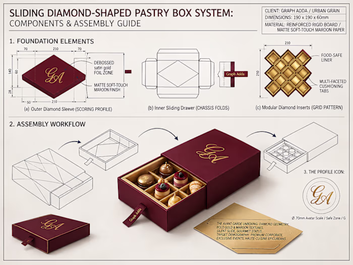 Crafting structural art for high-end gourmet brands.