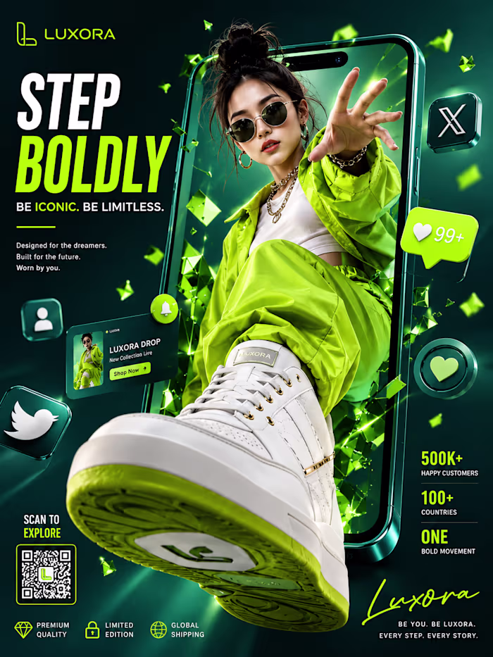 Luxury Fashion Social Media Campaign