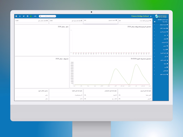 School Management ERP — Laravel · Zoom · HR & Finance
