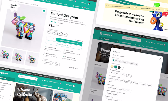 Webshop design