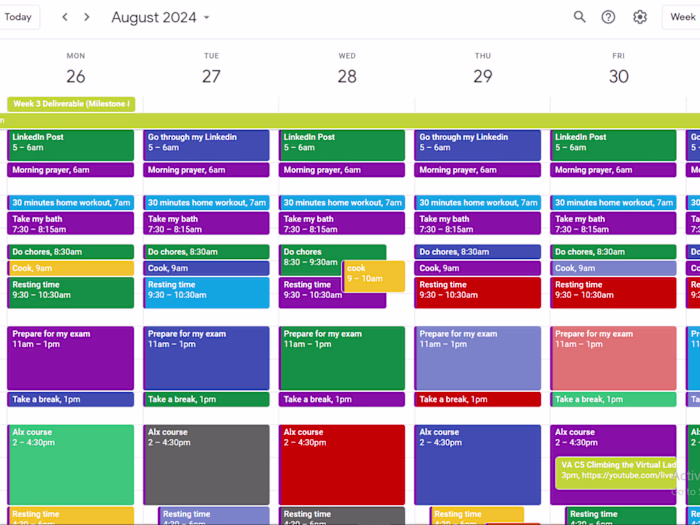 Calendar Management