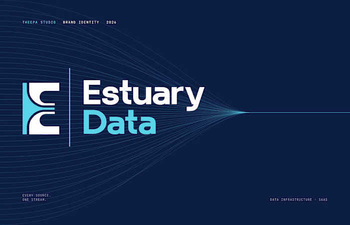 Estuary Data | Brand Identity for a Data SaaS