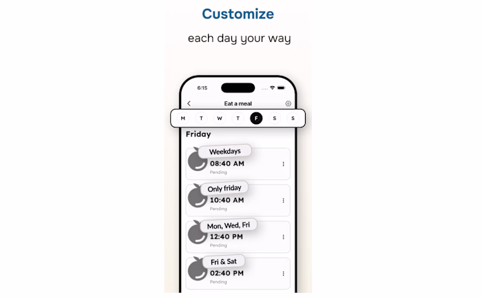 Remindeal - Smart health reminders