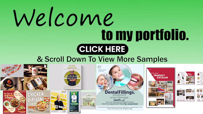 Personal Portfolio Banner Design | Graphic Designer Showcase