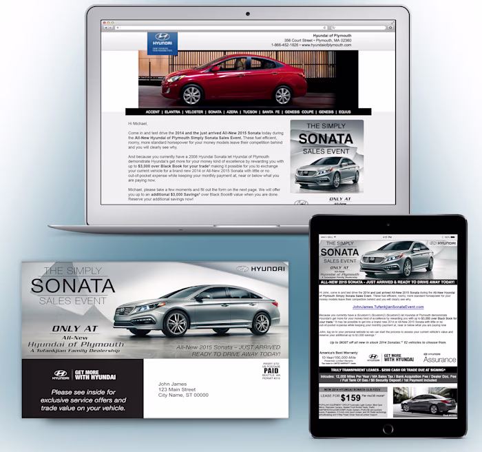 Hyundai Direct Advertising Campaign 