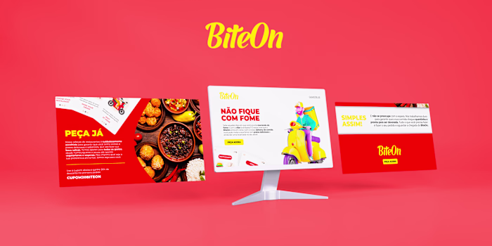 Landing Page | BiteOn Delivery App