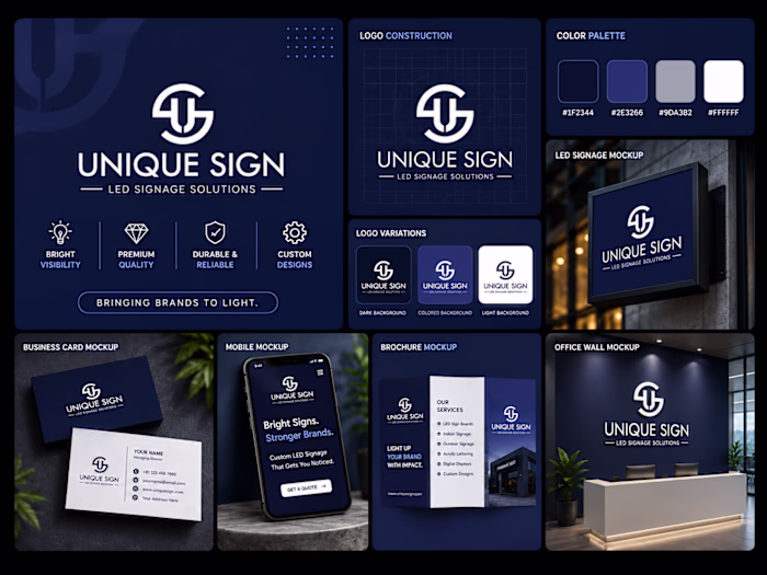 Custom Logo Design & Brand