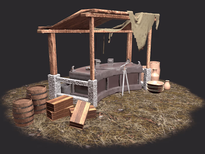 3D Model Gaming Props