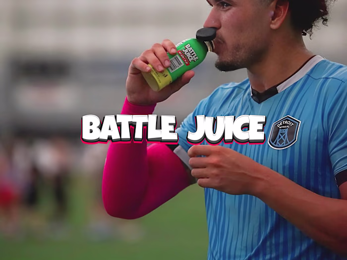 Battle Juice Homepage & E-commerce UI/UX Design