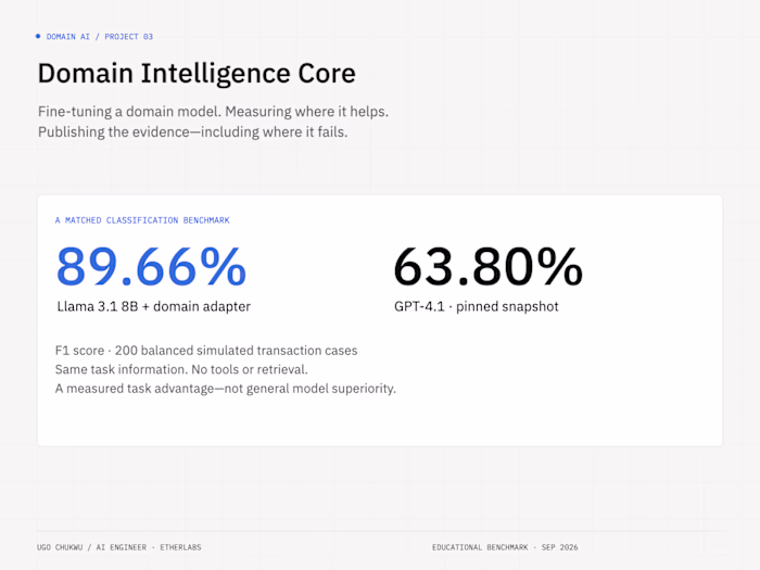 LLM Fine-Tuning & Evaluation for Financial Risk