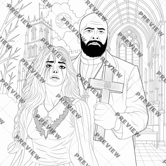 The sketch for the front