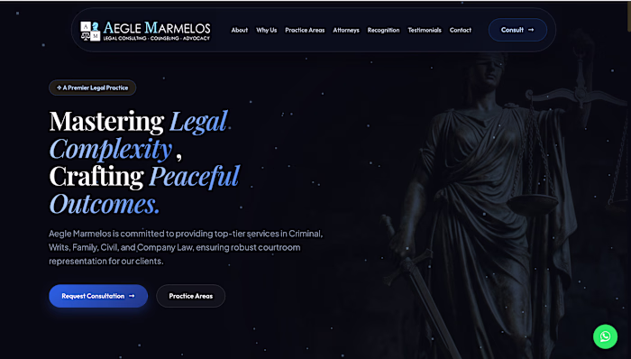 Built a Legal Services Website with Django