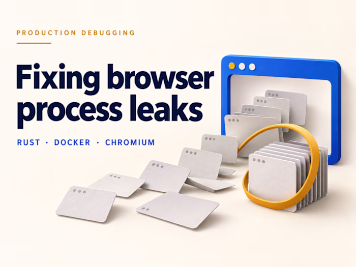 Fixing a Chromium Process Leak in a Rust Ingestion Service