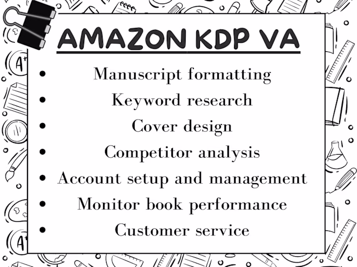 Amazon Kindle Direct Publishing (KDP) Assistant