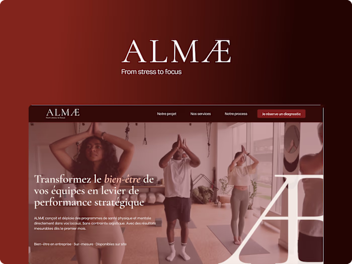 Brand Identity & Web Design for a Wellbeing Brand | ALMÆ
