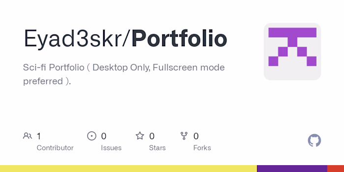 Sci-fi Portfolio Concept Project