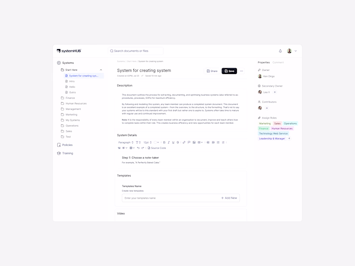 Redesigned core application workflows for