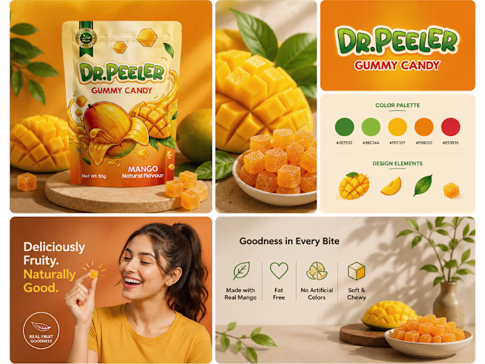 Dr. Peeler | Gummy Candy Packaging Design