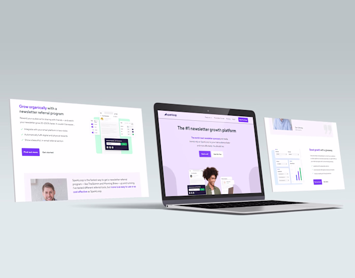 Sparkloop | Newsletter Growth Agency | Wix