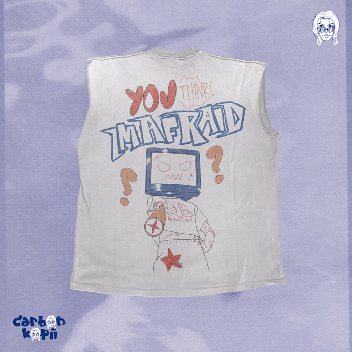 Graphic Tee Design #4 - I am Afraid on Behance