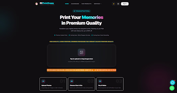 A full-stack web platform built