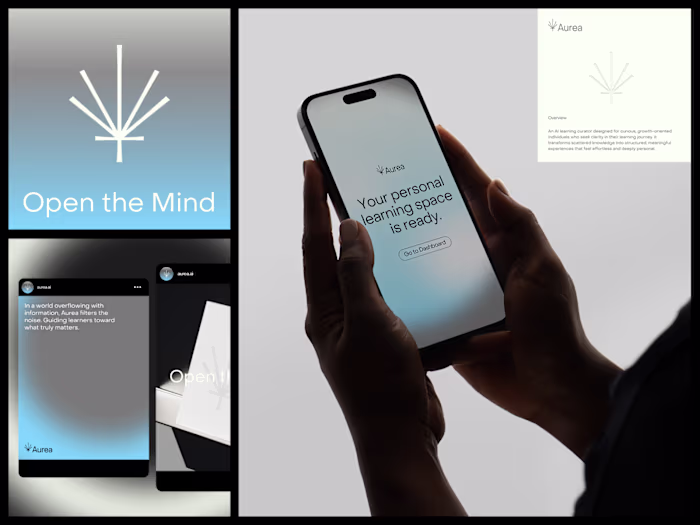 AUREA - Personal AI Learning Branding Identity & Guidelines