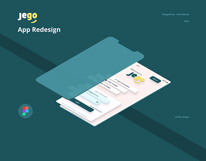 Jego App Redesigning