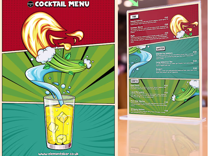 Designing a Restaurant’s Cocktail Menu