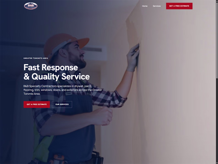 Next.js Contractor Website That Generated 17 Jobs