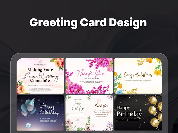 Greeting Card Design