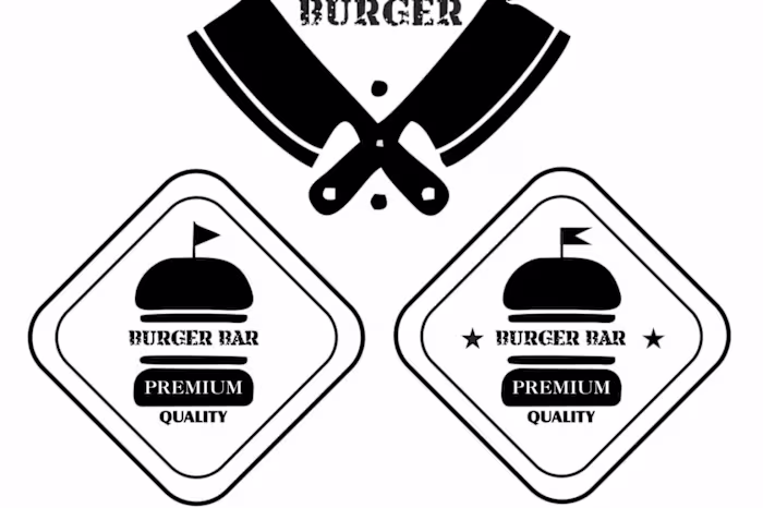 Logotypes, graphic project, vector