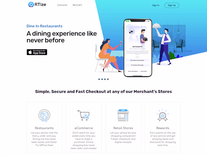 QRTize – Redefining the Checkout Process