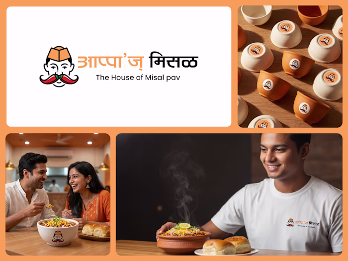 Appa’s Misal Brand Identity Design